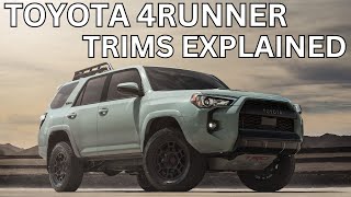 HELP Theres Too Many 4Runner Trim Types Part 1 [upl. by Laehcimaj]