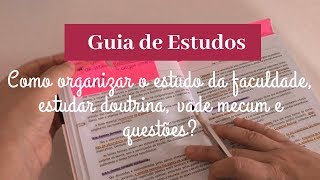 O GUIA COMPLETO DE ESTUDOS PARA O ESTUDANTE DE DIREITO [upl. by Publus]