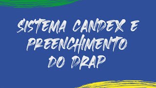 Candex e DRAP  Orientações aos Partidos Políticos [upl. by Mchale955]