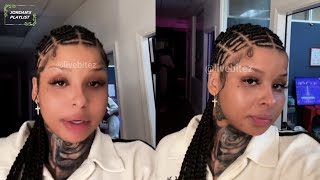 Chrisean Rock Shows Off Her New Face Tattoo HD New Upcoming Show With Rod Wave [upl. by Nolyk394]