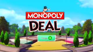 Monopoly Deal Title Screen X1 PS4 PS3 Xbox 360 [upl. by Ydnyc]