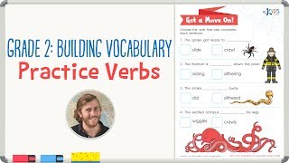 Practice Verbs  Building Vocabulary  Grade 2 [upl. by Douville888]