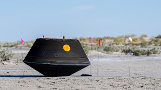 Revealing the OSIRISREx Asteroid Sample Official NASA Broadcast in 4K [upl. by Hendricks]