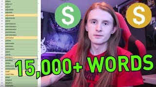 List of YouTube Demonetized Words REVEALED [upl. by Eelyam]