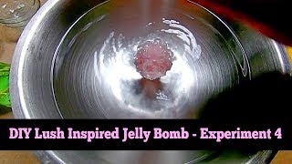 DIY Lush Inspired Jelly Bath Bomb – Attempt  4 [upl. by Seni]