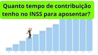 Quanto tempo de contribuição tenho no INSS para aposentar [upl. by Guilbert]