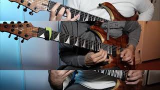 Carillion Custom 7 String Guitar Death Metal demo [upl. by Enoob288]