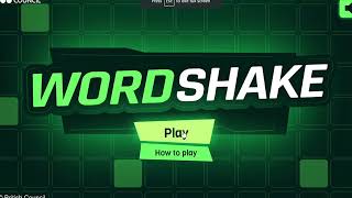 Playing Wordshake [upl. by Wightman747]