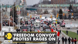 Canadian Prime Minister Justin Trudeau calls Freedom Convoy protest an Economic threat  WION [upl. by Kerat]