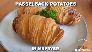 Hasselback Potatoes  Delicious Airfryer recipe shorts [upl. by Ettennyl]