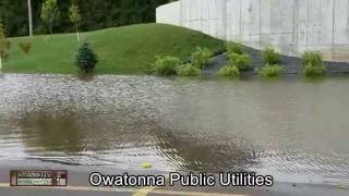 September 22 2016 Owatonna Flooding [upl. by Alleusnoc]