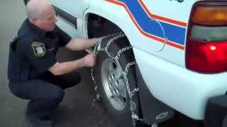 Safety First 8 Steps to Installing Winter Tire Chains [upl. by Yltsew]