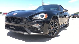 2017 Fiat 124 Spider Abarth 6 Speed Manual  Review [upl. by Zacarias818]