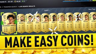 THE EASIEST PLAYERS TO SNIPE ON FIFA 22 EASY PROFIT FIFA 22 TRADING TIPS [upl. by Aenil]