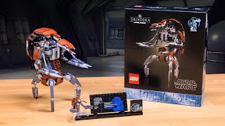 LEGO Star Wars Droideka REVIEW  Set 75381 [upl. by Owades]