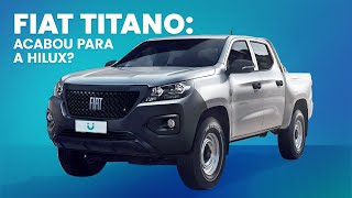 Fiat Titano vem para ACABAR COM O SOSSEGO da Hilux [upl. by Havstad]