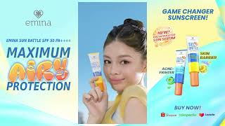 Game Changer Sunscreen  Emina Sun Battle SPF 50 PA [upl. by Aoh]