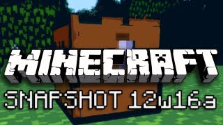 Minecraft Bonus Chests and Single Player Commands Intro to Snapshot 12w16a [upl. by Ameg230]