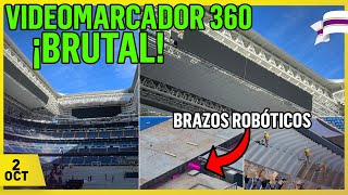 💥 ABSOLUTAMENTE IMPRESIONANTE ⚠️ OBRAS del SANTIAGO BERNABÉU 2 Octubre 2023 [upl. by Kerekes]