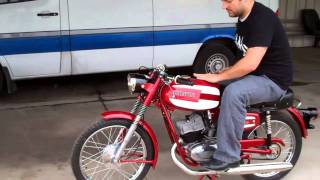 100cc Cimatti Vintage Motorcycle Restoration [upl. by Nostets721]