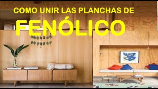 COMO UNIR LAS PLANCHAS DE FENÓLICO PARA HACER UNA CASA [upl. by Anwahsat]