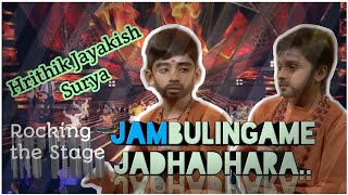 Jambulingame Jadhadhara  Supersinger  Hrithik Jayakish amp Surya [upl. by Yenmor410]