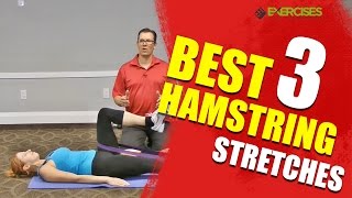 Best 3 Hamstring Stretches [upl. by Einehpets]