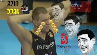 Yao Ming vs Dirk Nowitzki Beijing Olympics Full Duel Highlights 160808 Yao25 Dirk24 1080p [upl. by Rockie]