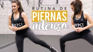 Rutina de ejercicios de piernas intensa en casa  10 minutos [upl. by Lois]