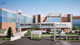 Hospital Elevation design  Hospital Design Architects in India USA and UK  Hospital Architects [upl. by Egrog]