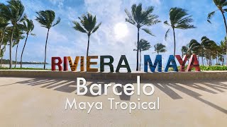 Explore The Stunning Barcelo Maya Tropical In Mexicos Riviera Maya In 4k  2024 Travel Vlog [upl. by Mumford]