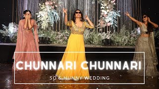 Indian Wedding Dance  Chunnari Chunnari [upl. by Ynelram]