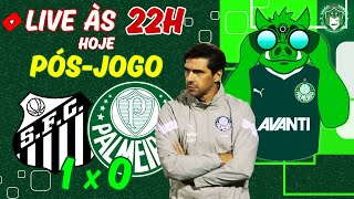 ðŸš¨AOVIVO PEGA A VISÃƒO  PÃ“SJOGO SANTOS 1X0 PALMEIRAS  COLETIVA ABEL FERREIRA  IDA PAULISTÃƒO 2024 [upl. by Rabaj]