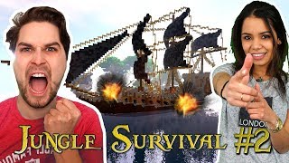 PIRATENSCHIP AANVALLEN  JUNGLE SURVIVAL 2 [upl. by Etteloc]