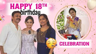 HAPPY 18  Birthday Celebration  Meenakshi Anoop [upl. by Gris]