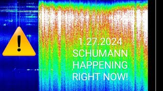 Schumann Resonance Happening 1272024 [upl. by Shepp]