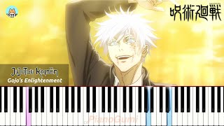 Jujutsu Kaisen Season 2 OST  quotIf I Am With You 一緒ならquot  MEDIUM Piano Tutorial amp Sheet Music [upl. by Mert]