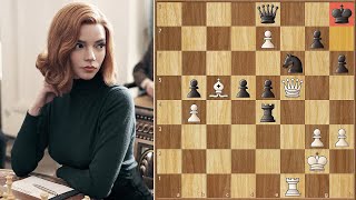 Bether Than The Original  Harmon vs Borgov  Final Game  Netflixs Queens Gambit [upl. by Arondell]