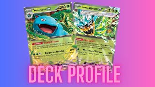 Venusaur ex Ogerpon Deck  Pokemon Live Twilight Masquerade [upl. by Ruon607]