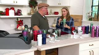 Primula Set of 3 Choice of Mug Tumbler or Water Bottle on QVC [upl. by Armat909]