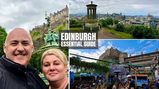 Things to do in EDINBURGH SCOTLAND Old Town Royal Mile Edinburgh Castle Carlton Hill Travel Vlog [upl. by Daloris287]