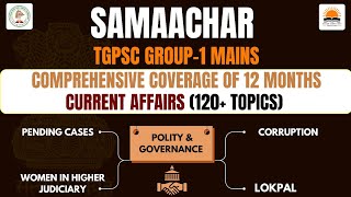 Polity and Governance  Samachar  Comprehensive Coverage of 12 months Current Affairs [upl. by Keppel611]