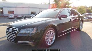 2012 Audi A8 L Start Up Exhaust and In Depth Tour [upl. by Yrtnej]