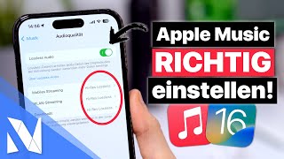 Die BESTEN Apple Music Einstellungen für PERFEKTEN KlangSound iOS 16  NilsHendrik Welk [upl. by Zackariah624]