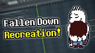 Undertale  Fallen Down Reprise Recreation in FL Studio [upl. by Eyahs]