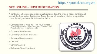 NCC Online  First Registration [upl. by Sone]