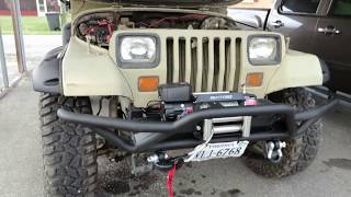 How to flush a heater core Jeep YJ [upl. by Lombardi509]