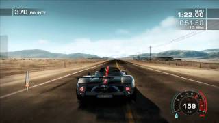 Need For Speed Hot Pursuit  Zonda Cinque Roadster [upl. by Neersin]