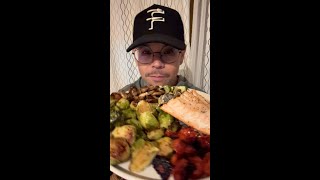 Eating 5000 calories after my 68hour fast fastingforweightloss refeed [upl. by Dworman]