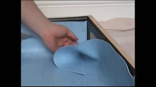 How to fit the vinyl flooring in corners with Quantum Flooring [upl. by Northington113]